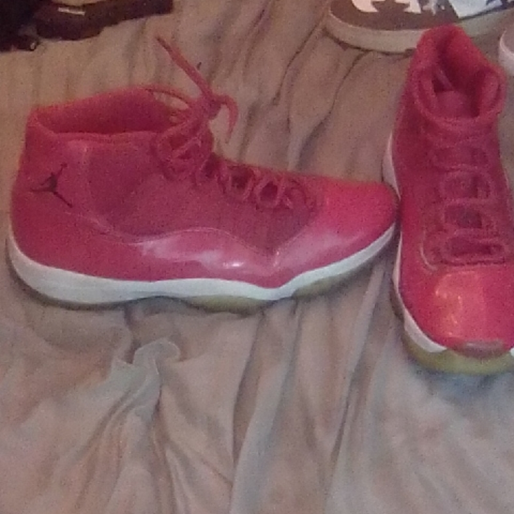 Kids Red High-Top Sneakers